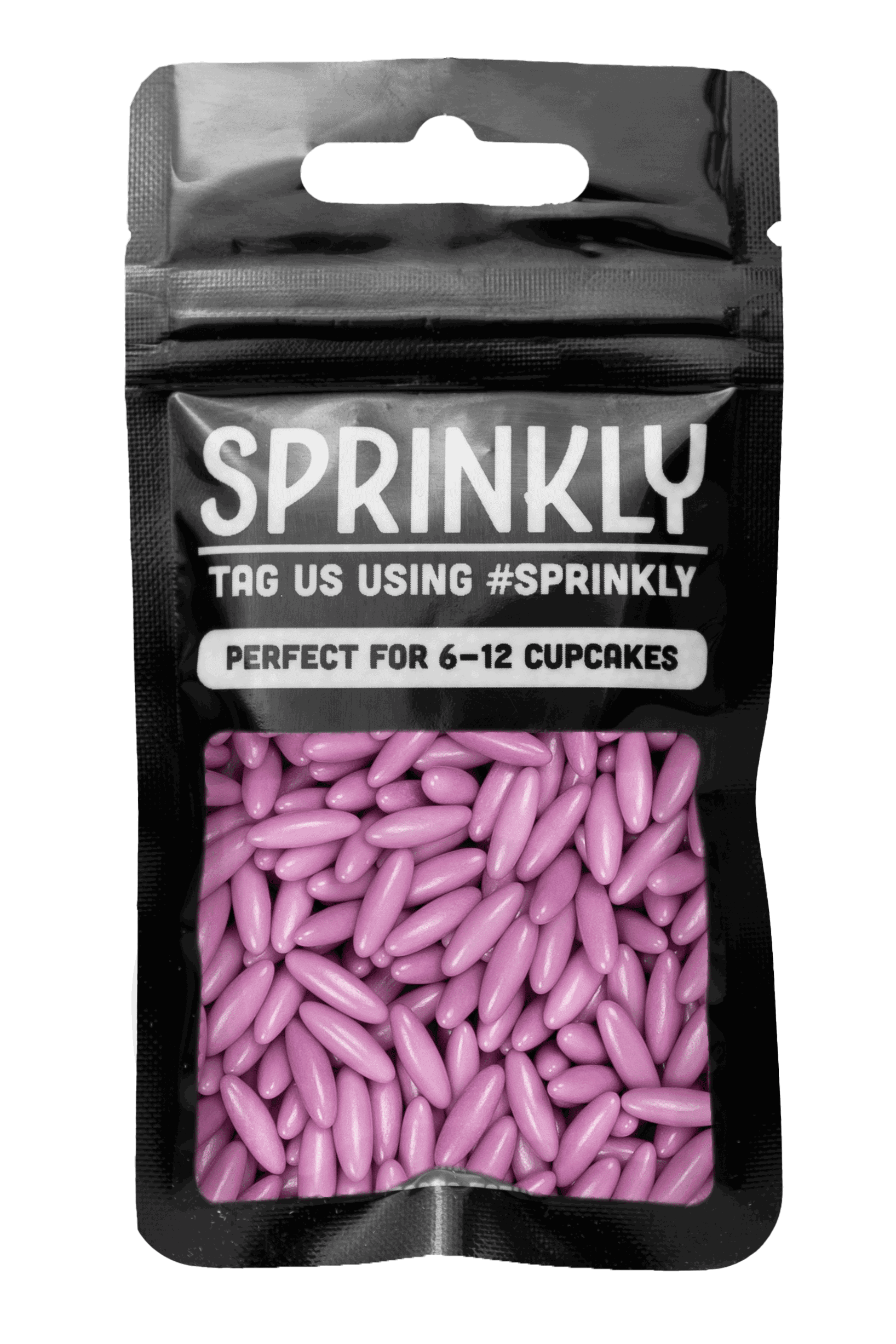 Polished Rice - Purple Sprinkles Sprinkly 