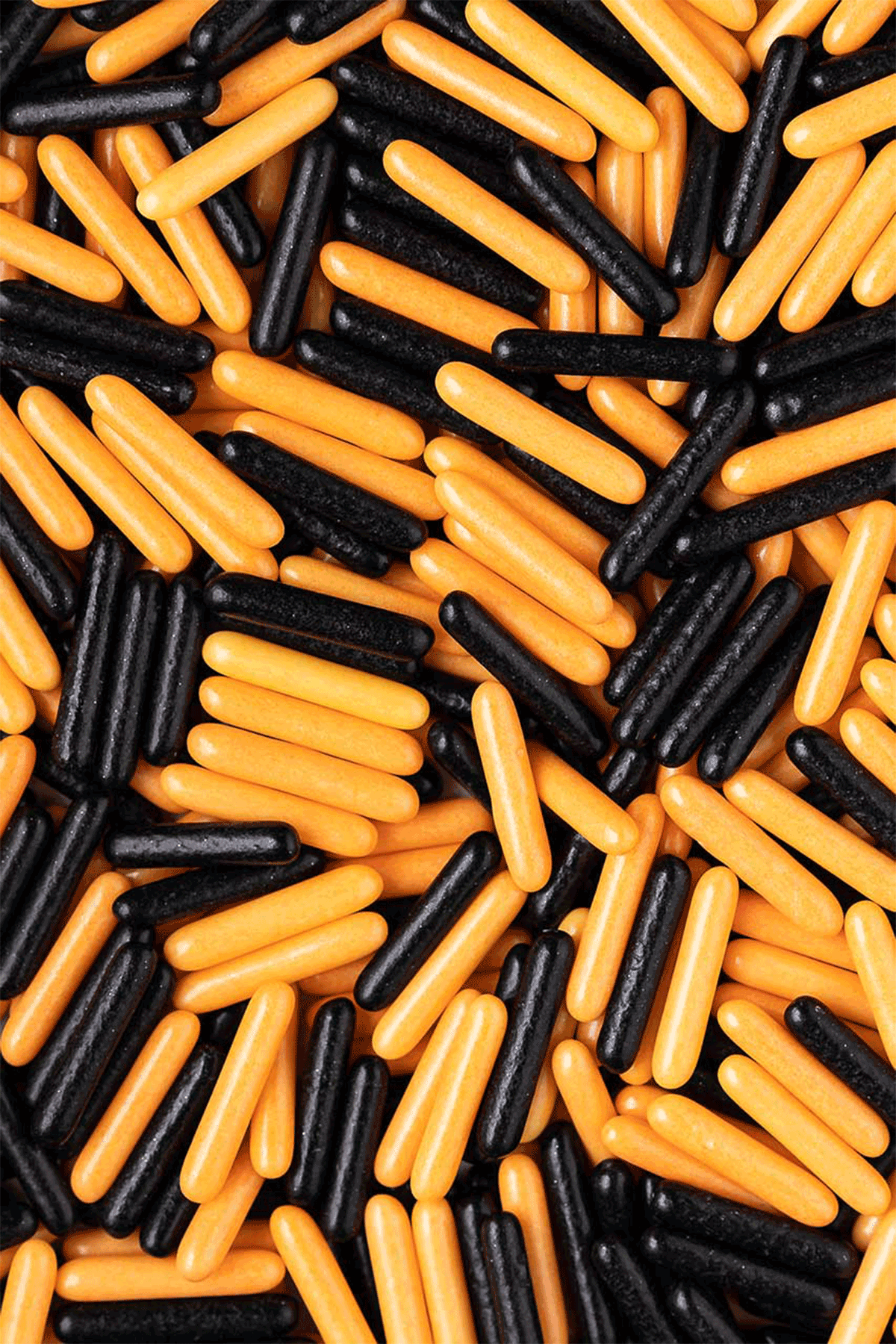 Polished Rods - Orange & Black (Halloween Blend) 👻🎃 Sprinkles Sprinkly