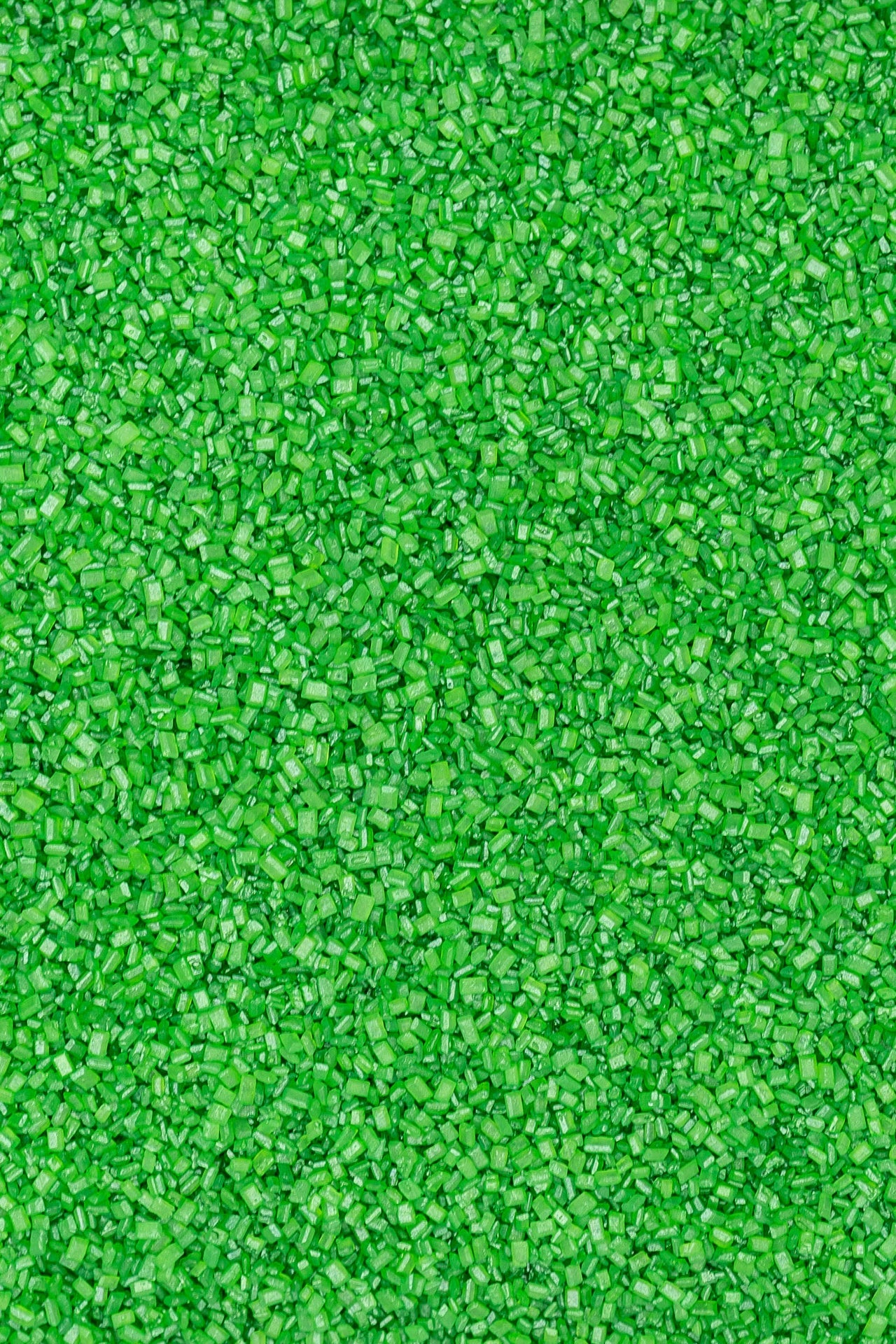Sparkling Sugar - Green Sprinkles Sprinkly