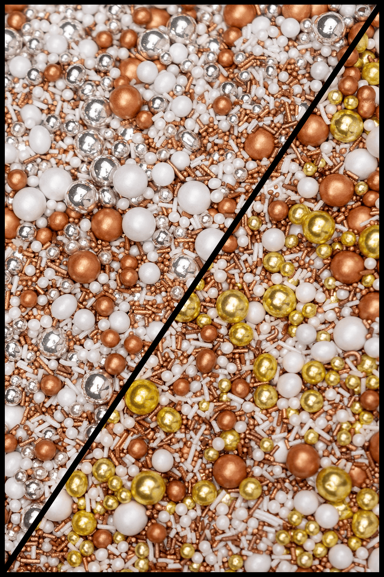 Sprinkle Blend - Boujee (Silver or Gold) Sprinkles Sprinkly