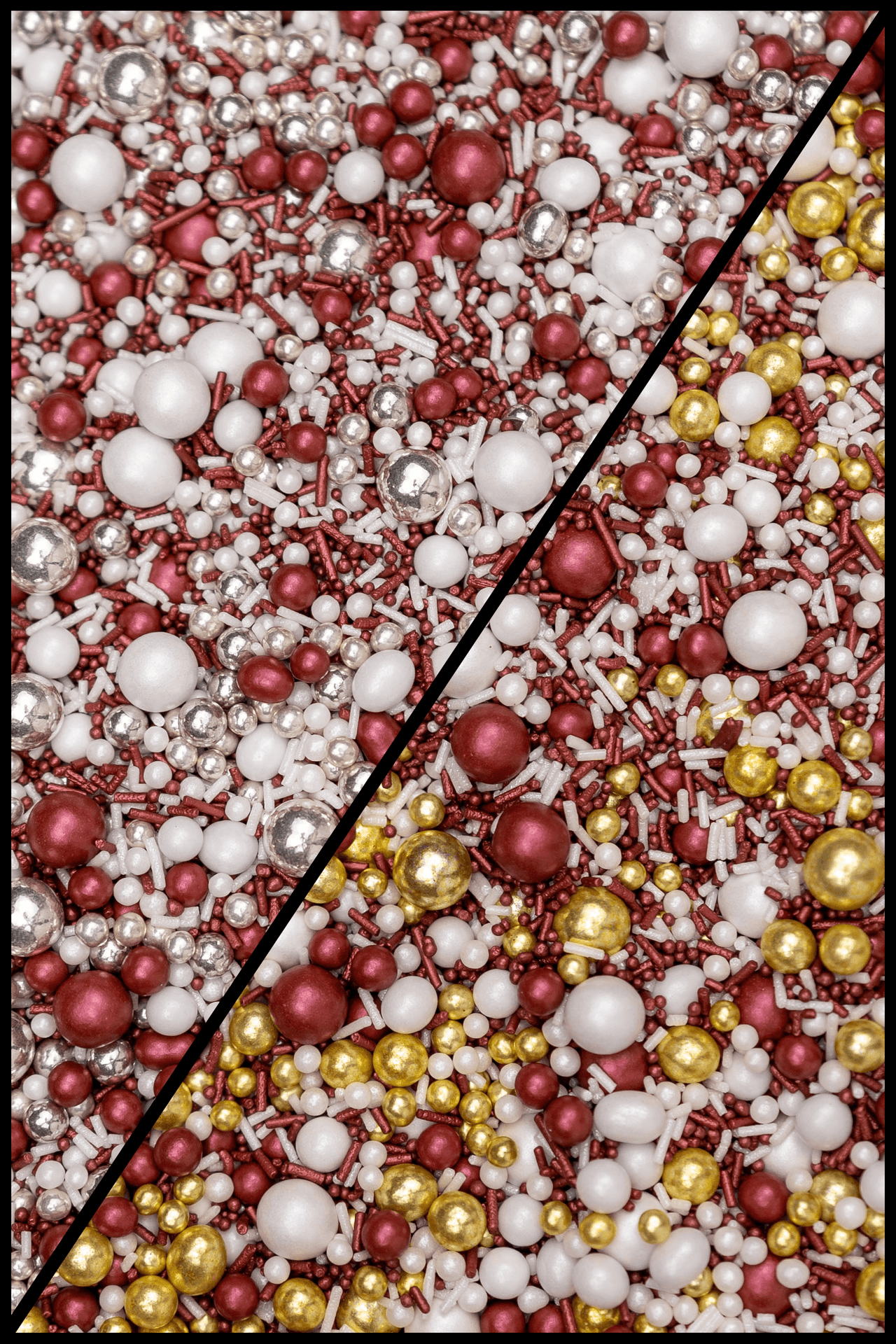 Sprinkle Blend - Soiree (Silver or Gold) Sprinkles Sprinkly