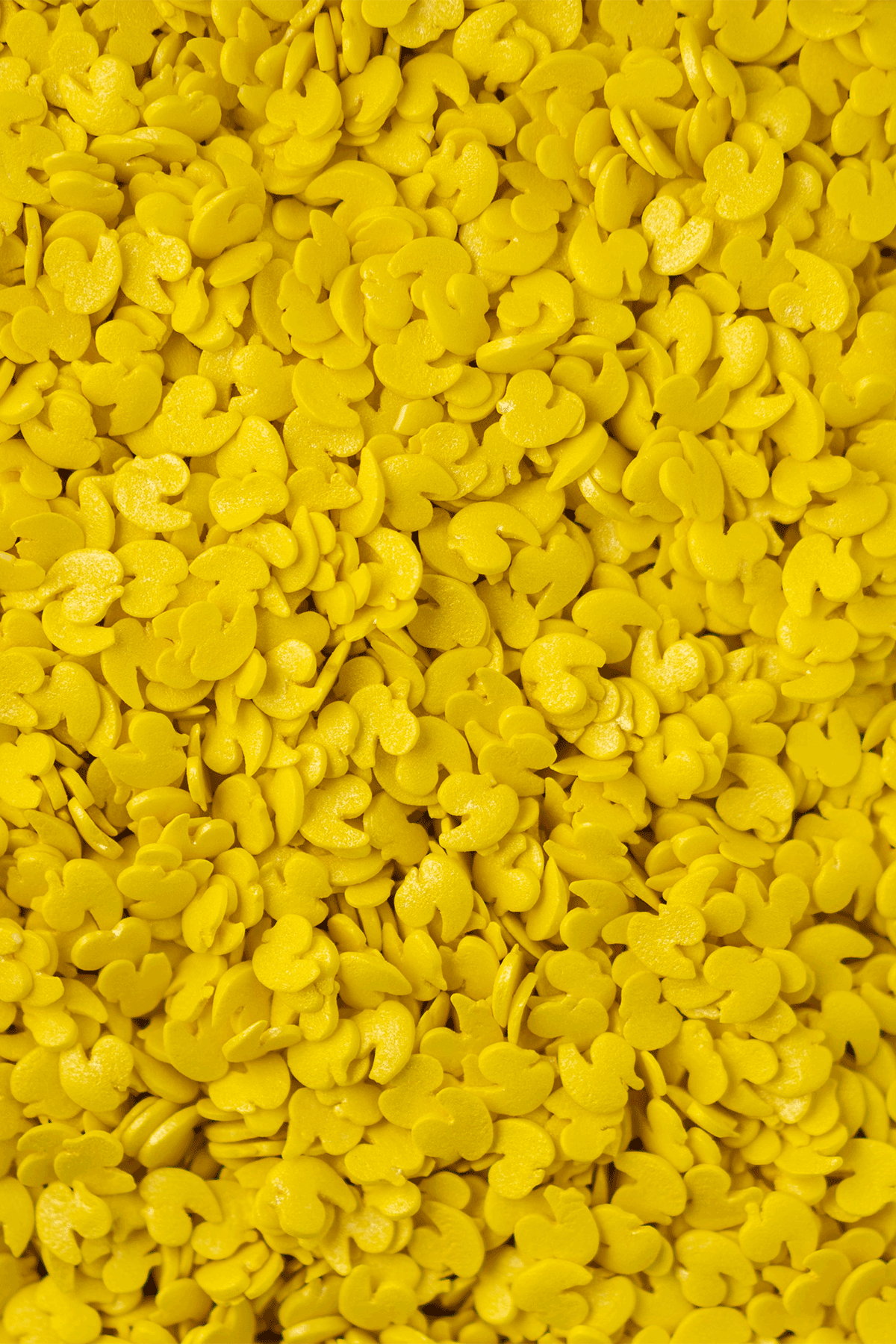 Sprinkle Shapes - Yellow Ducks - 25g Sprinkly