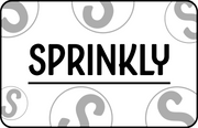 SPRINKLY Gift Card Gift Card Sprinkly