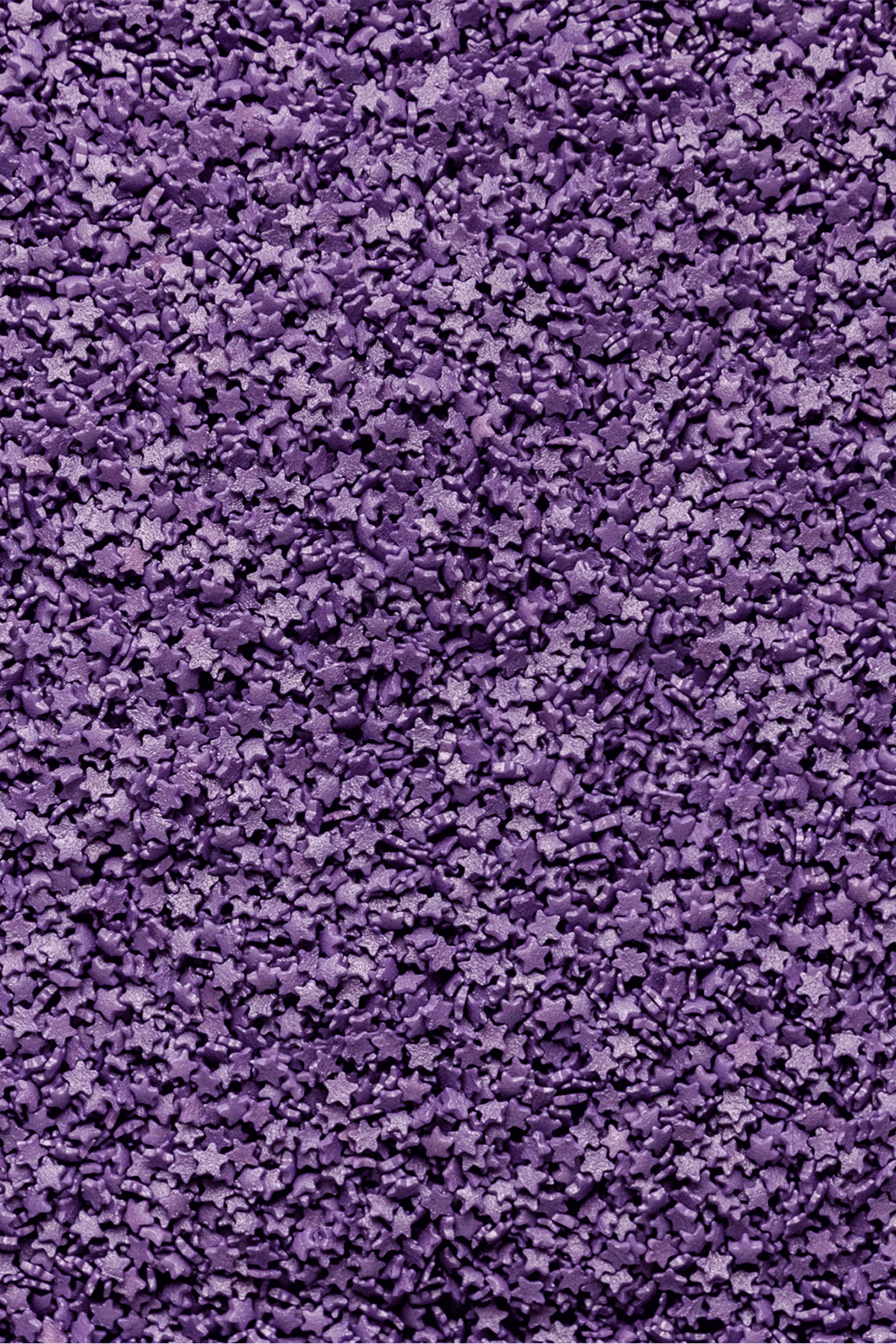 Stars - Glimmer Violet (Mini) Sprinkles Sprinkly