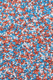 Sugar Confetti - Red, White & Blue Sprinkles Sprinkly 