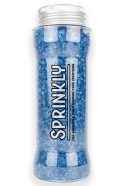 Sugar Crystals - Blue Sprinkles Sprinkly 175ml/6oz Pot