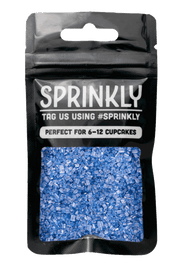 Sugar Crystals - Blue Sprinkles Sprinkly 30g Sample Packet