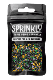 Sugar Crystals - Halloween Mix Sprinkles Sprinkly 30g Sample Packet