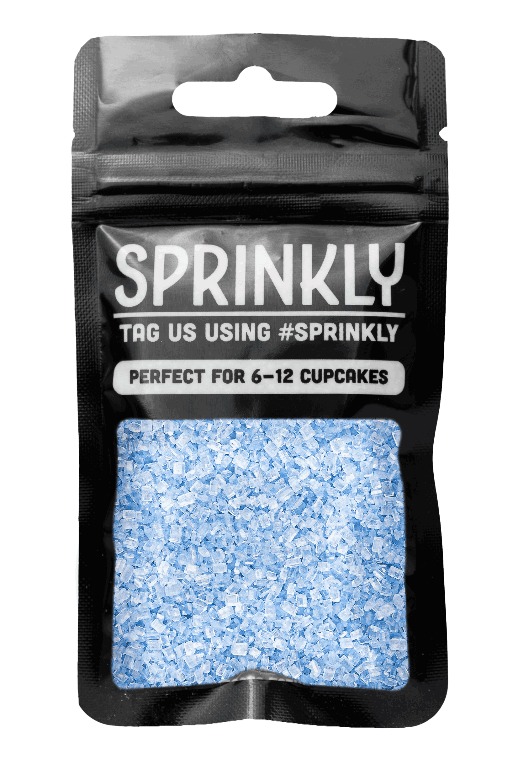 Sugar Crystals - Indigo Sprinkles Sprinkly 30g Sample Packet
