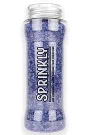 Sugar Crystals - Purple Sprinkles Sprinkly 175ml/6oz Pot