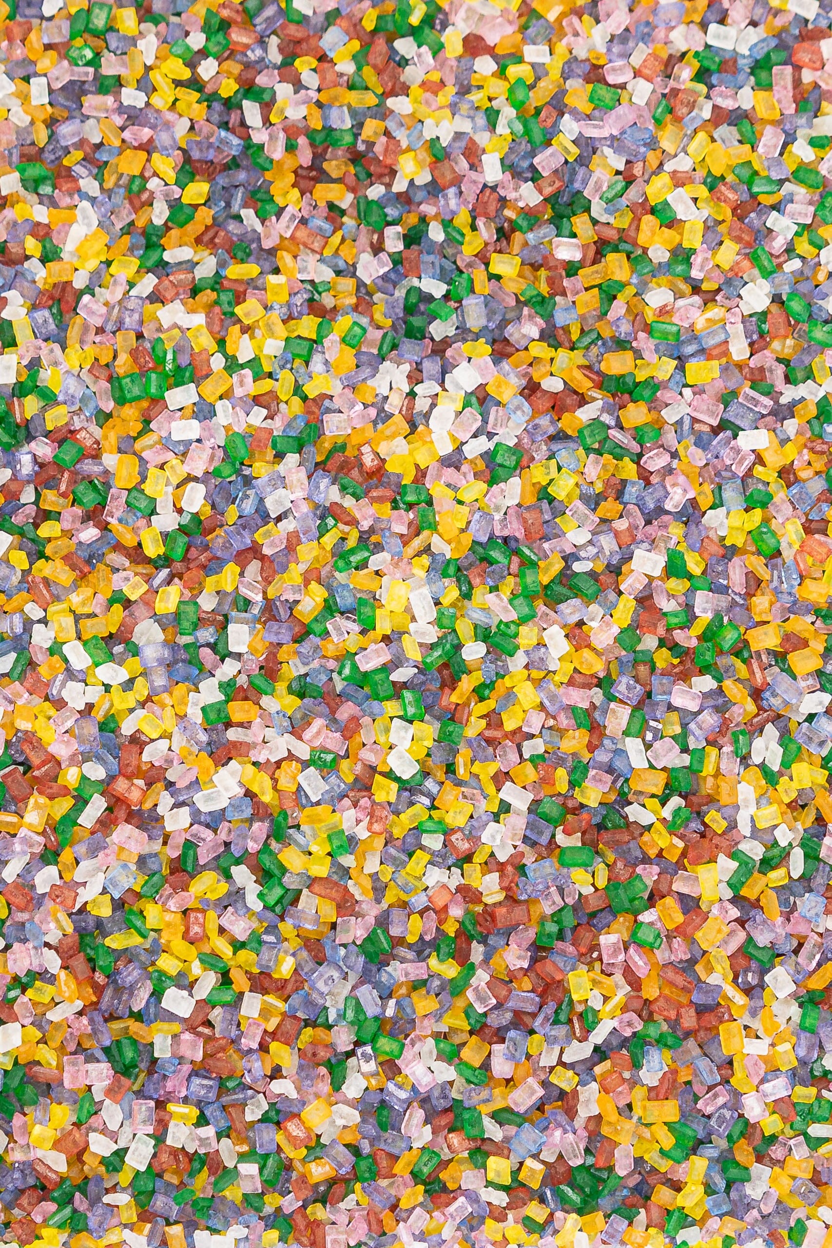 Sugar Crystals - Rainbow Sprinkles Sprinkly 
