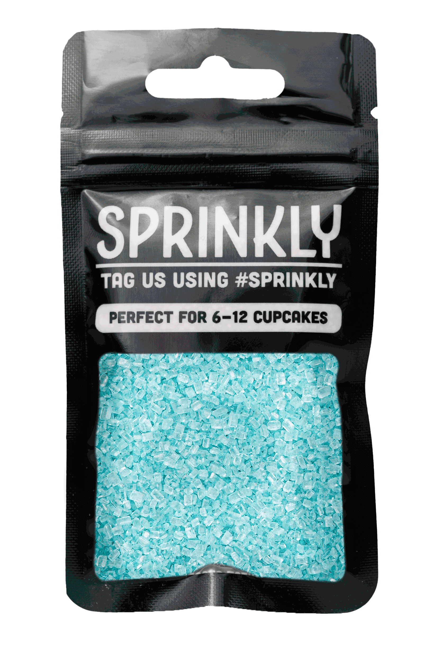 Metallic Sprinkles, Turquoise, Edible Dragees