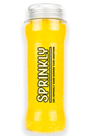 Sugar Crystals - Yellow Sprinkles Sprinkly 175ml/6oz Pot