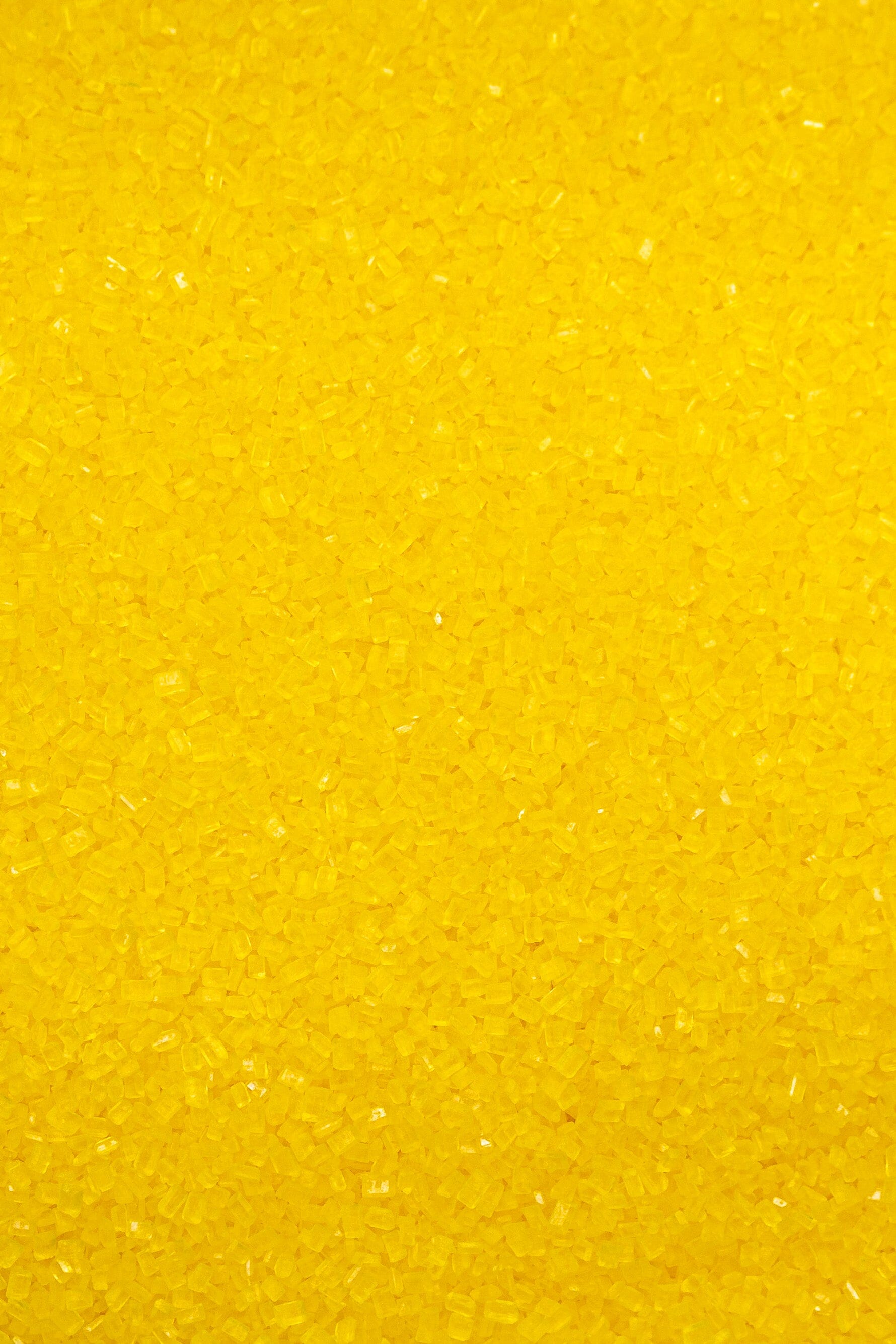 Sugar Crystals - Yellow Sprinkles Sprinkly 
