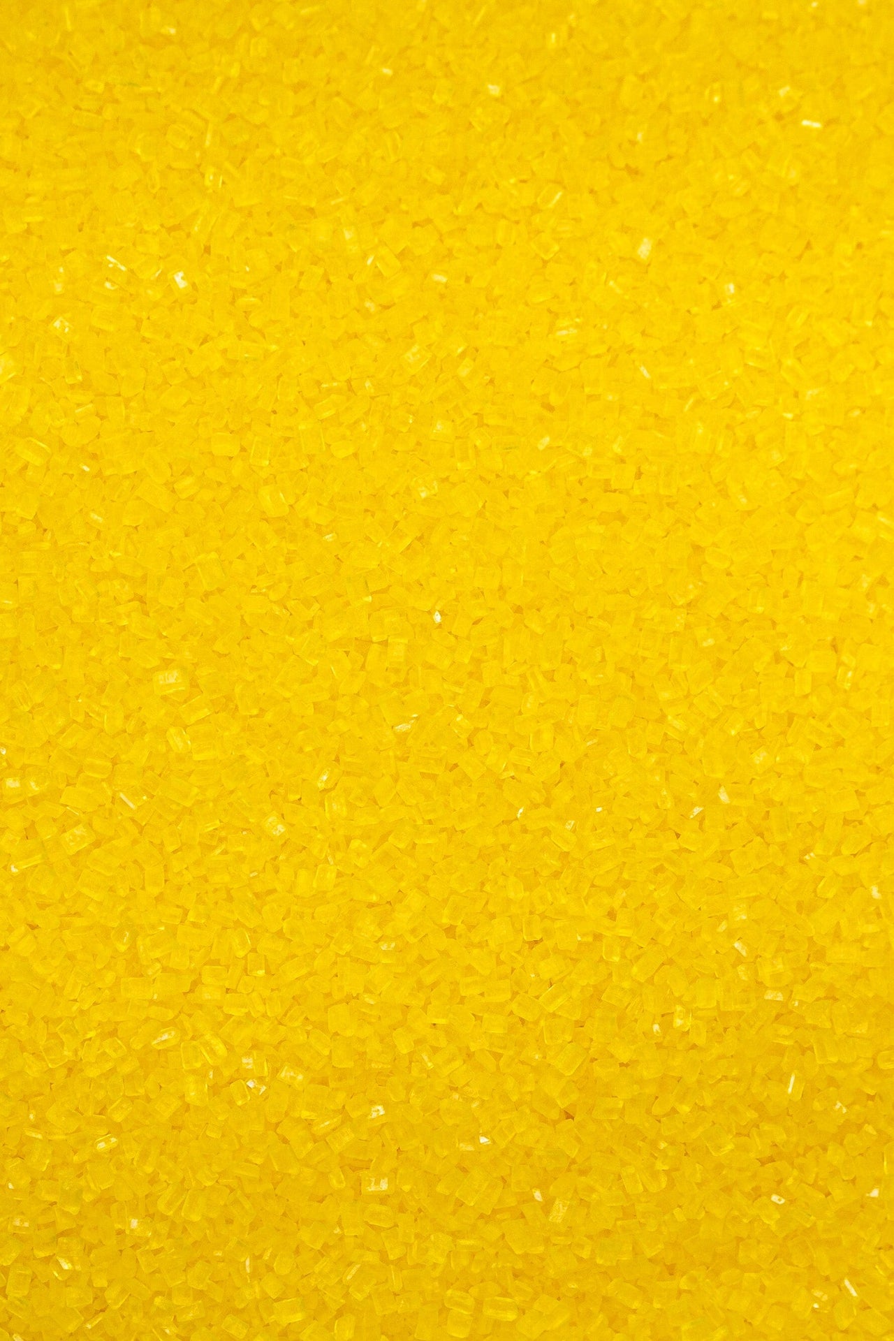 Sugar Crystals - Yellow Sprinkles Sprinkly