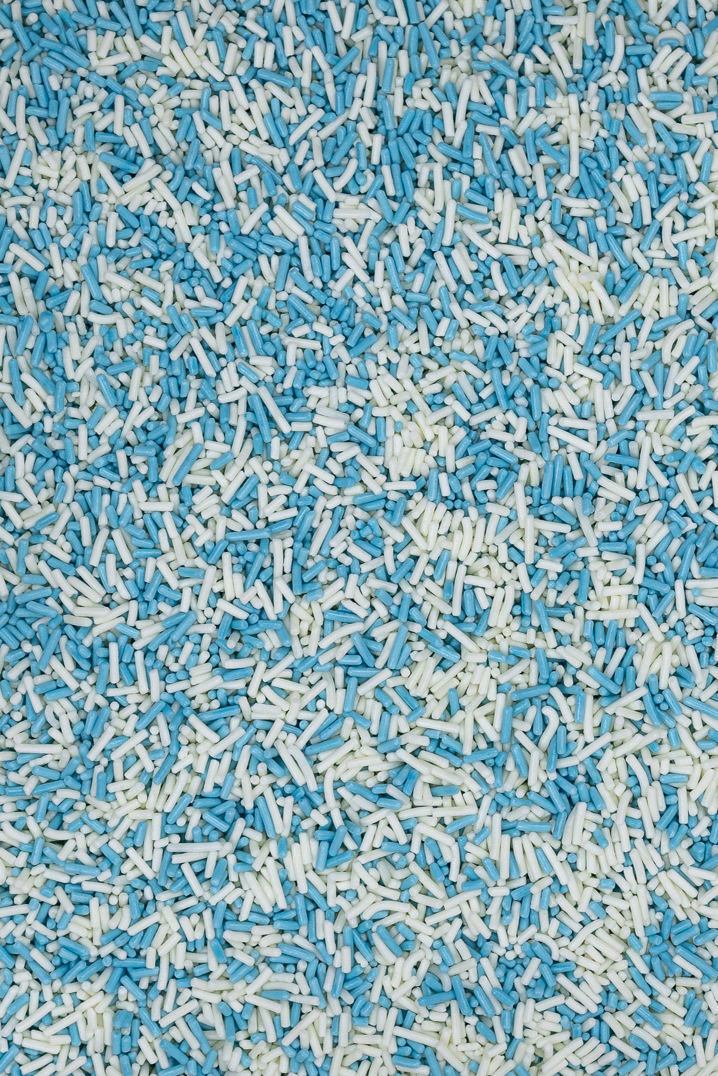Sugar Strands - Blue & White Sprinkles Sprinkly
