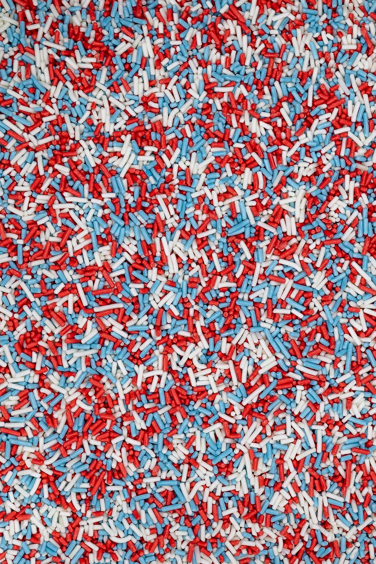 Sugar Strands - Red, White & Blue Sprinkles SPRINKLY 
