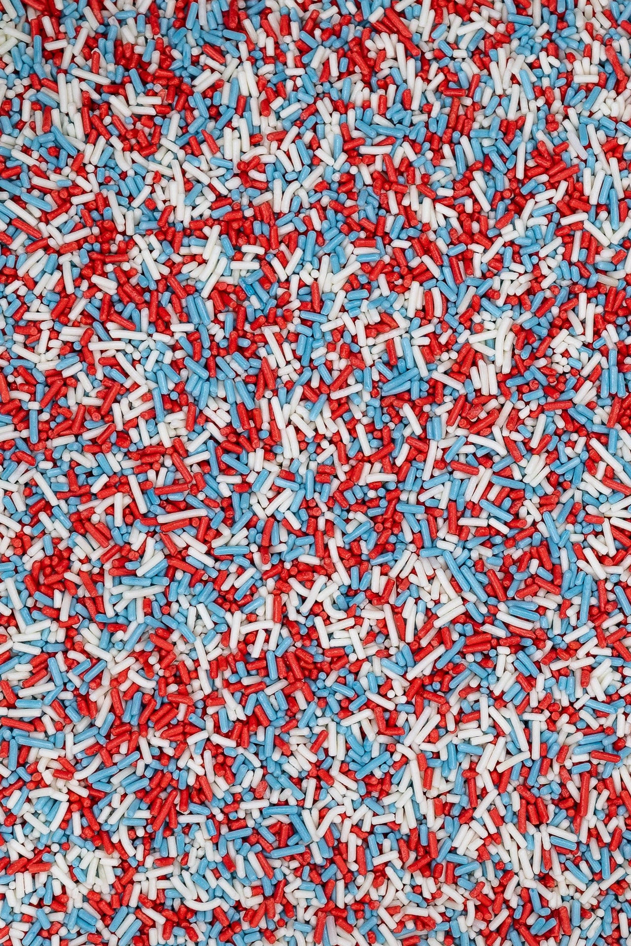 Sugar Strands - Red, White & Blue Sprinkles SPRINKLY