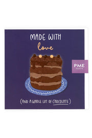 With Love & Chocolate' Greeting Card Greeting & Note Cards PME
